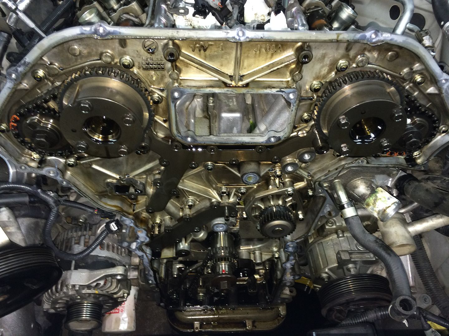 DIY Complete Timing Chain/Tensioners/Water Pump Nissan GTR Forum